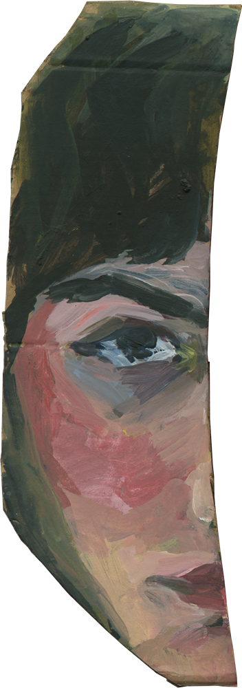 Rechter gezicht achterzijde